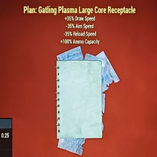 Gatlin Plasma Large Core Receptacle Plan