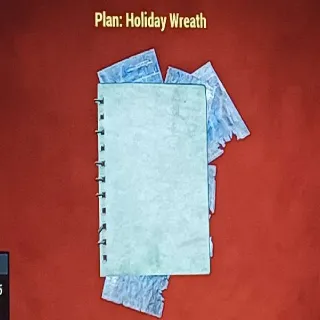 Holiday Wreath Plan