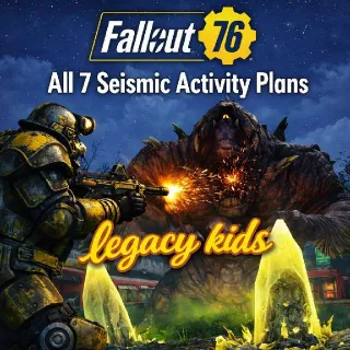 All 7 Seismic Activity Plans