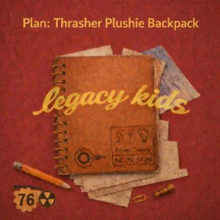 Thrasher Plushie Backpack Plan