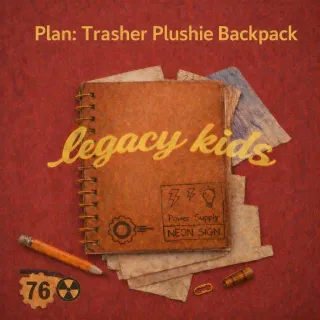 Thrasher Plushie Backpack Plan