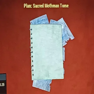 Sacred Mothman Tome Plan