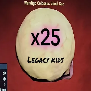 Wendigo Colossus Vocal Sac