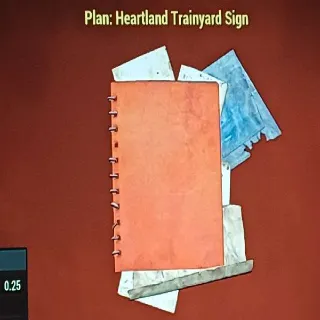 Heartland Trainyard Sign Plan