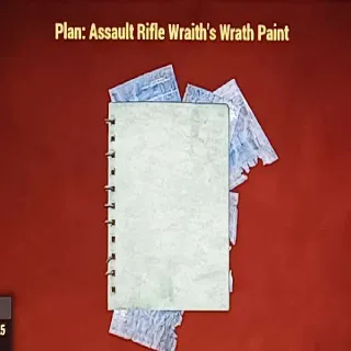 Assault Rifle Wraith's Wrath Paint