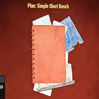 Simple Short Bench Plan