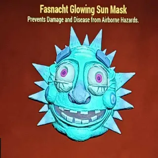 Glowing Sun Mask