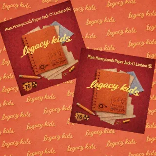 Honeycomb Paper Jack-O'-Lantern A and B Plans