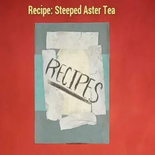 Steeped Aster Tea Recipe