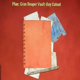 Grim Reaper Vault-Boy Cutout