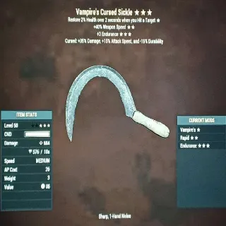 Cursed Sickle