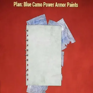 Blue Camo Power Armor Paints