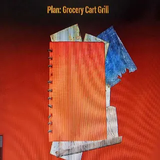 Grocery Cart Grill Plan