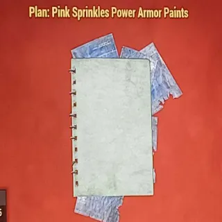 Pink Sprinkles Power Armor Paints