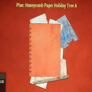 Honeycomb Paper Holiday Tree A
