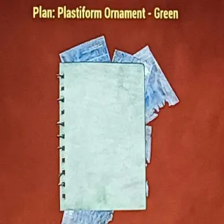 Plastiform Ornament Green