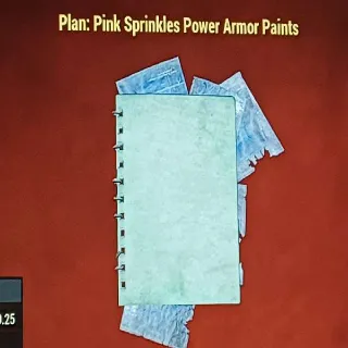 Pink Sprinkles Power Armor Paint