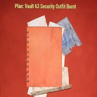 Vault 63 Security Outfit Burnt