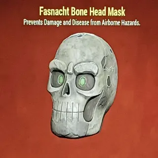 Fasnacht Bone Head Mask