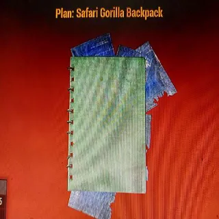 Safari Gorilla Backpack