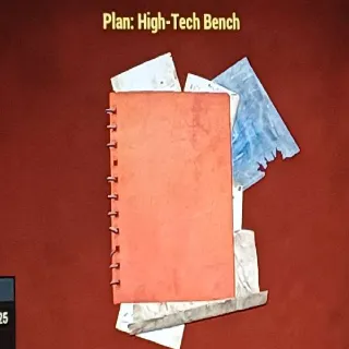 High Tech Bench Plan