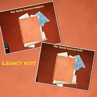 Spooky Scarecrow Outfit & Headpiece Plans