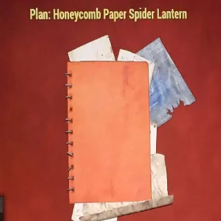 Honeycomb Paper Spider Lantern