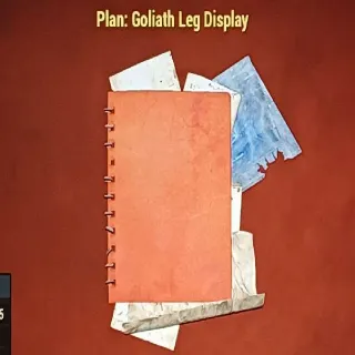 Goliath Leg Display Plan