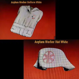 White Asylum And Hat