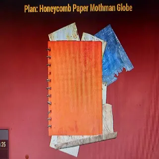 Honeycomb Paper Mothman