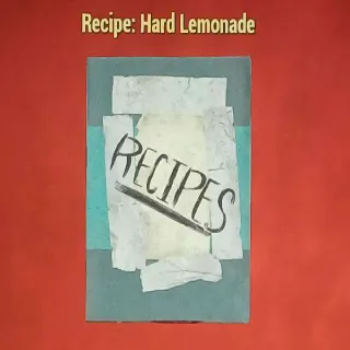 Hard Lemonade Recipe