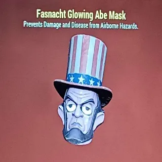 Glowing Abe Mask