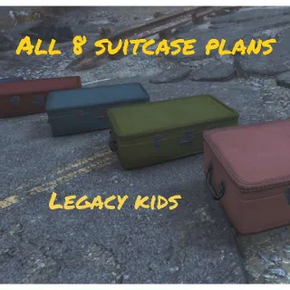 All 8 Suitcase Plans