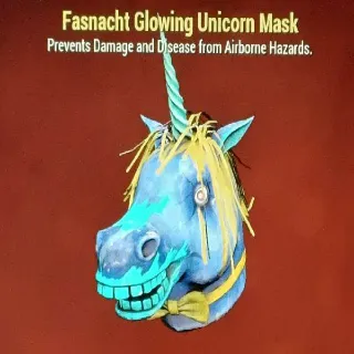 Glowing Unicorn Mask