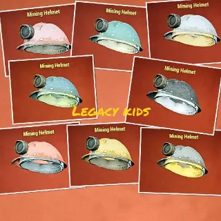 All 8 Mining Helmets