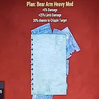 Bear Arm Heavy Mod Plan