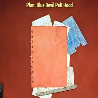 Blue Devil Pelt Hood