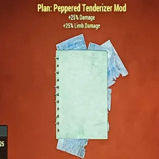 Peppered Tenderizer Mod Plan