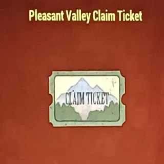 Pleasant Valley Claim Ticket x200