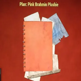 Pink Brahmin Plushie