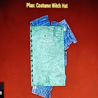 Costume Witch Hat Plan
