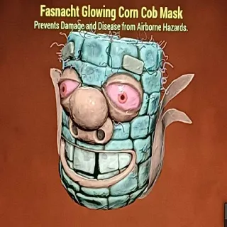 Glowing Corn Cob Mask