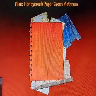 HC Paper Green Mothman