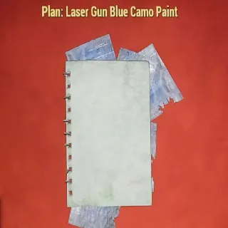 Laser Gun Blue Camo Paint Plan