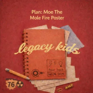 Moe the Mole Fire Poster