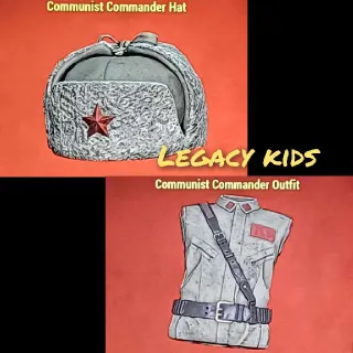 Communist Commander Outfit and Hat