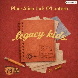 Alien Jack O'Lantern Plan