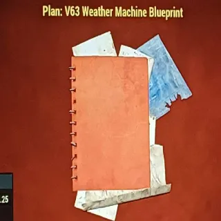 V63 Weather Machine Blueprint