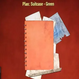 Suitcase Green