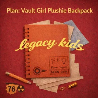 Vault Girl Plushie Backpack Plan